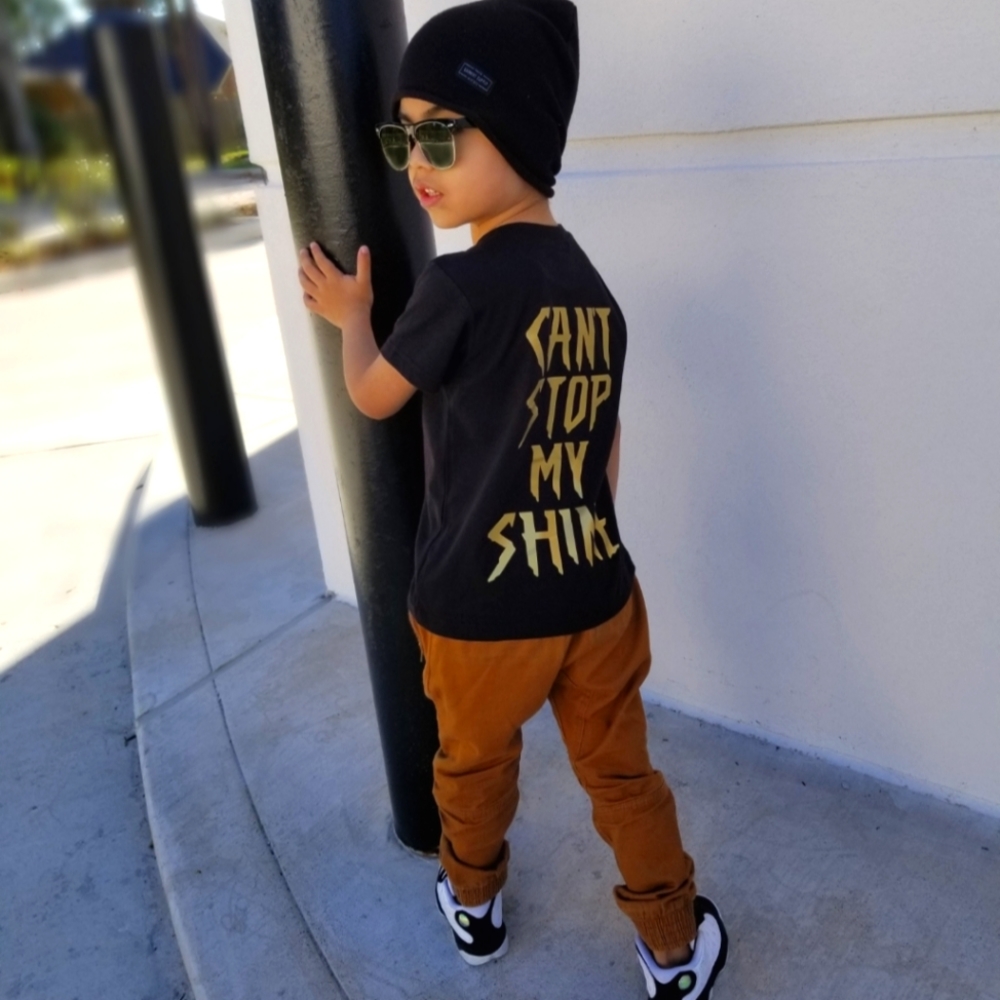 Can't Stop My Shine Graphic Tee Boys 4T